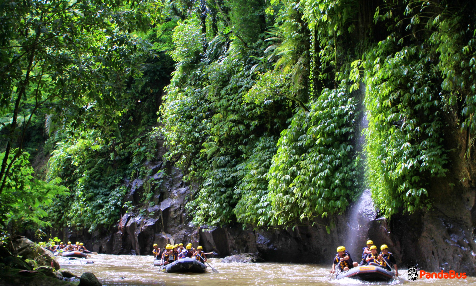 ラフティング終了
